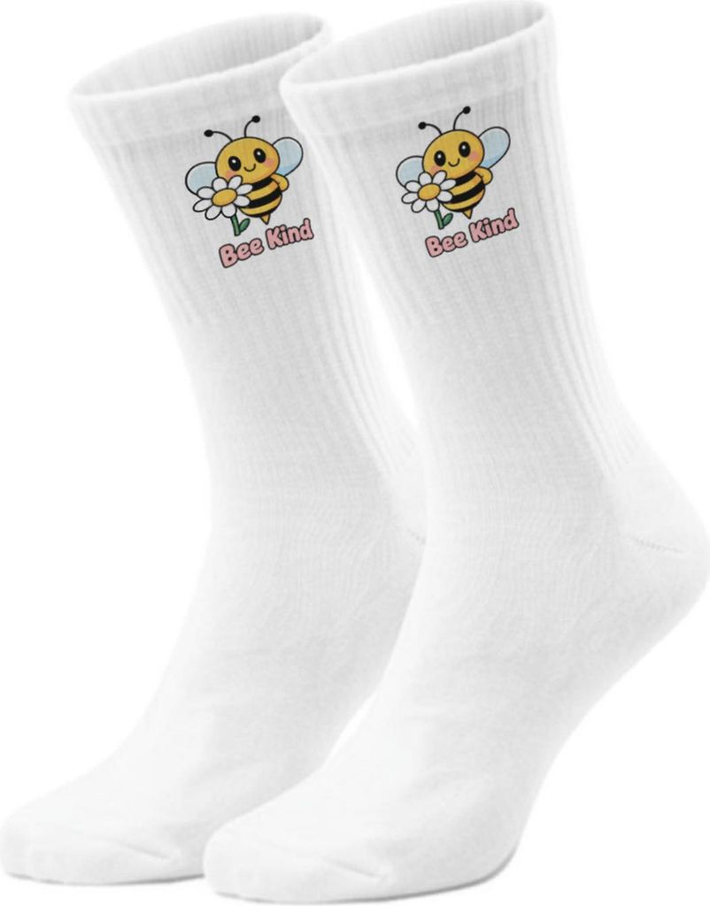 epicsocks Bee Adventures Blumen-Biene Socken in 37-41 im Paar