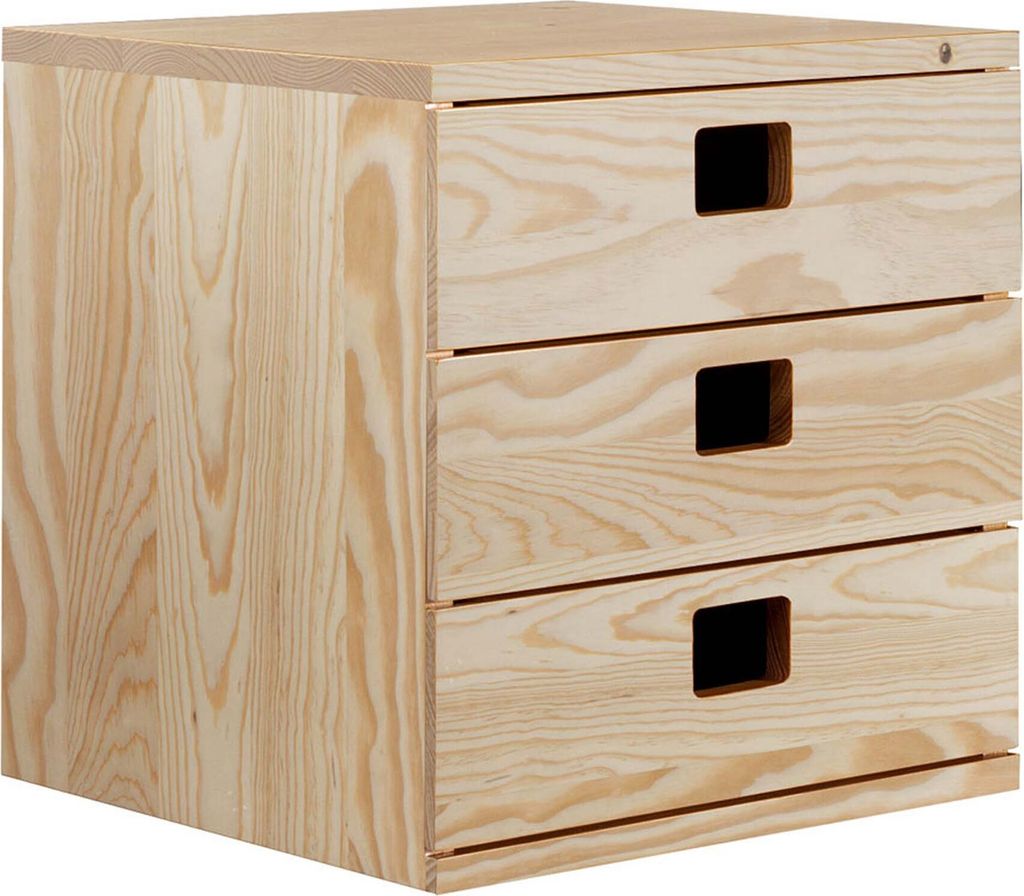 ASTIGARRAGA Dinamic, Holz, 3 Schublade(n), Holz, 16 mm, Produktbild 