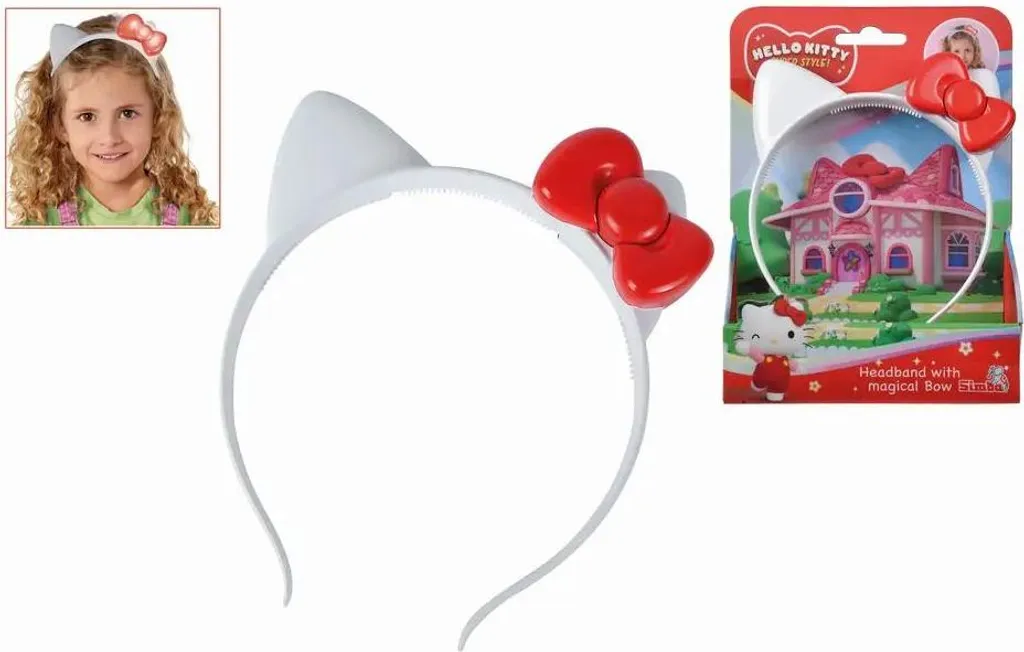 Bandeau Frontal Hello Kitty Doux et Élastique Simba Beauty Confortable