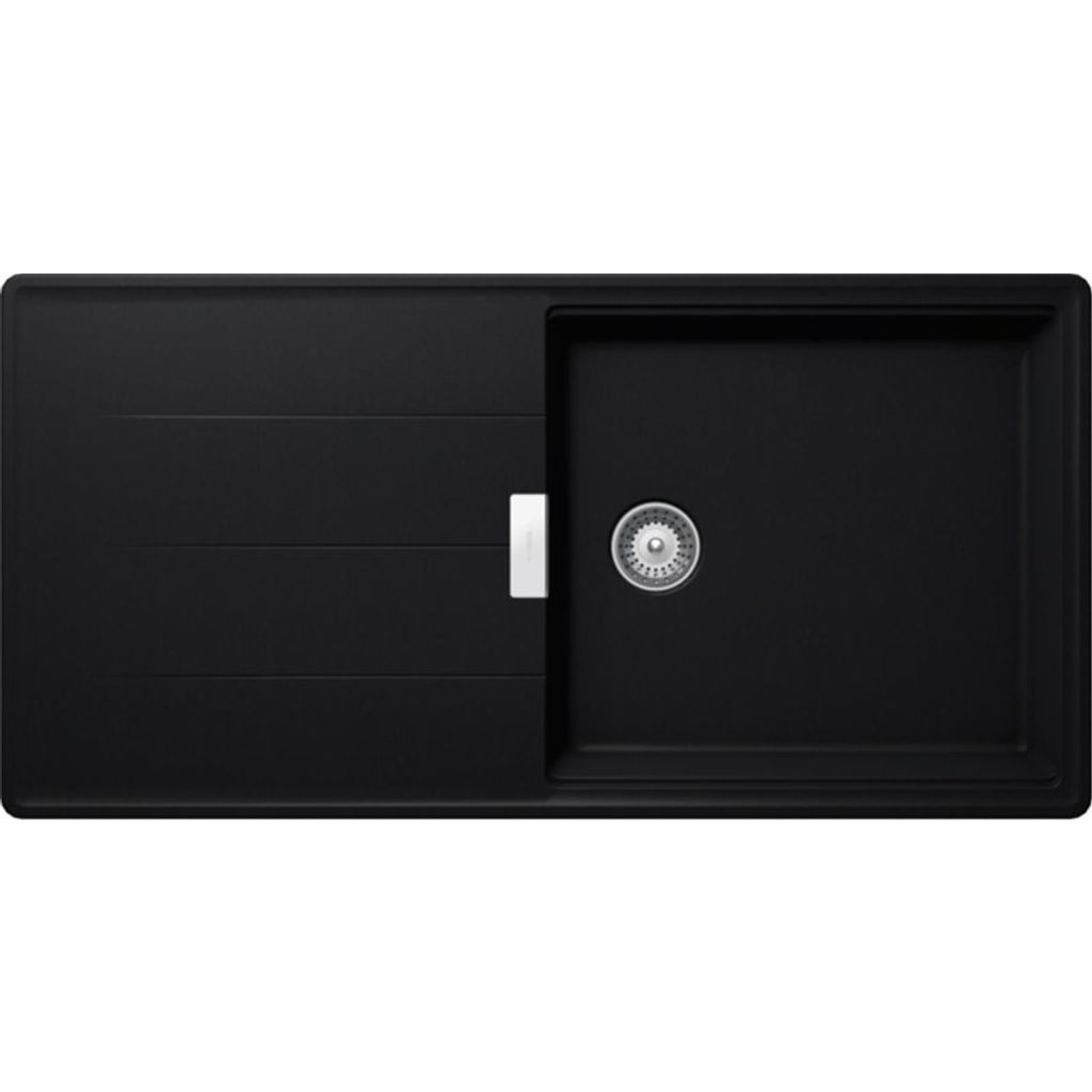 Schock Auflage-Einbauspüle Tia D-100L U Puro inkl. Funktionsschalenset und Multifunktionaler Träger