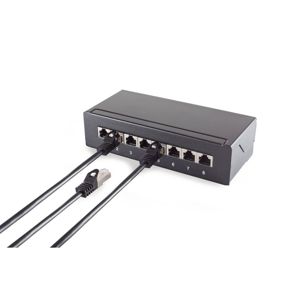 shiverspeaks BASIC-S Patchkabel Cat.7 S/FTP PIMF grau 0,25m