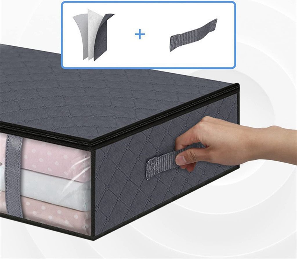 2 Stück Unterbettkommode, Unterbett Aufbewahrungsbox Produktbild 5
