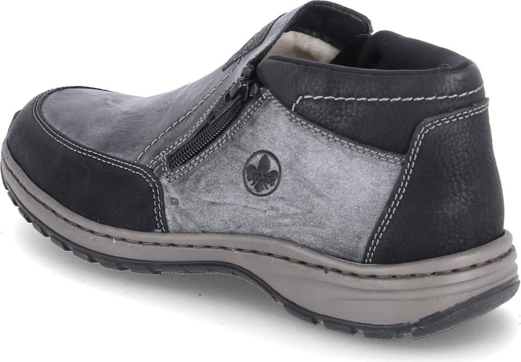 Rieker Herren Stiefeletten Warmfutter Reißverschluss Boots Produktbild 18