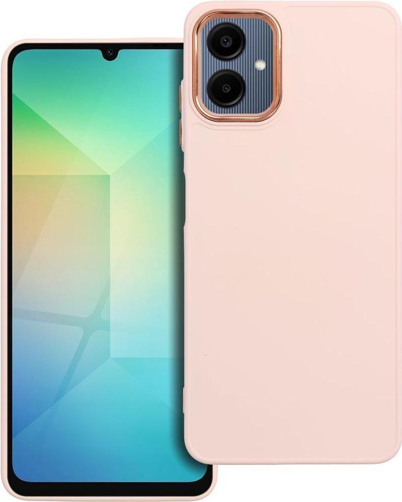 FRAME Handyhülle passend für SAMSUNG A06 puderrosa