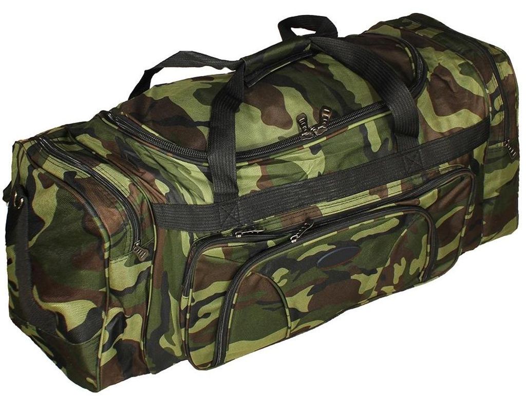 Große Sporttasche XXL Seesack 80LTR Camouflage Produktbild 