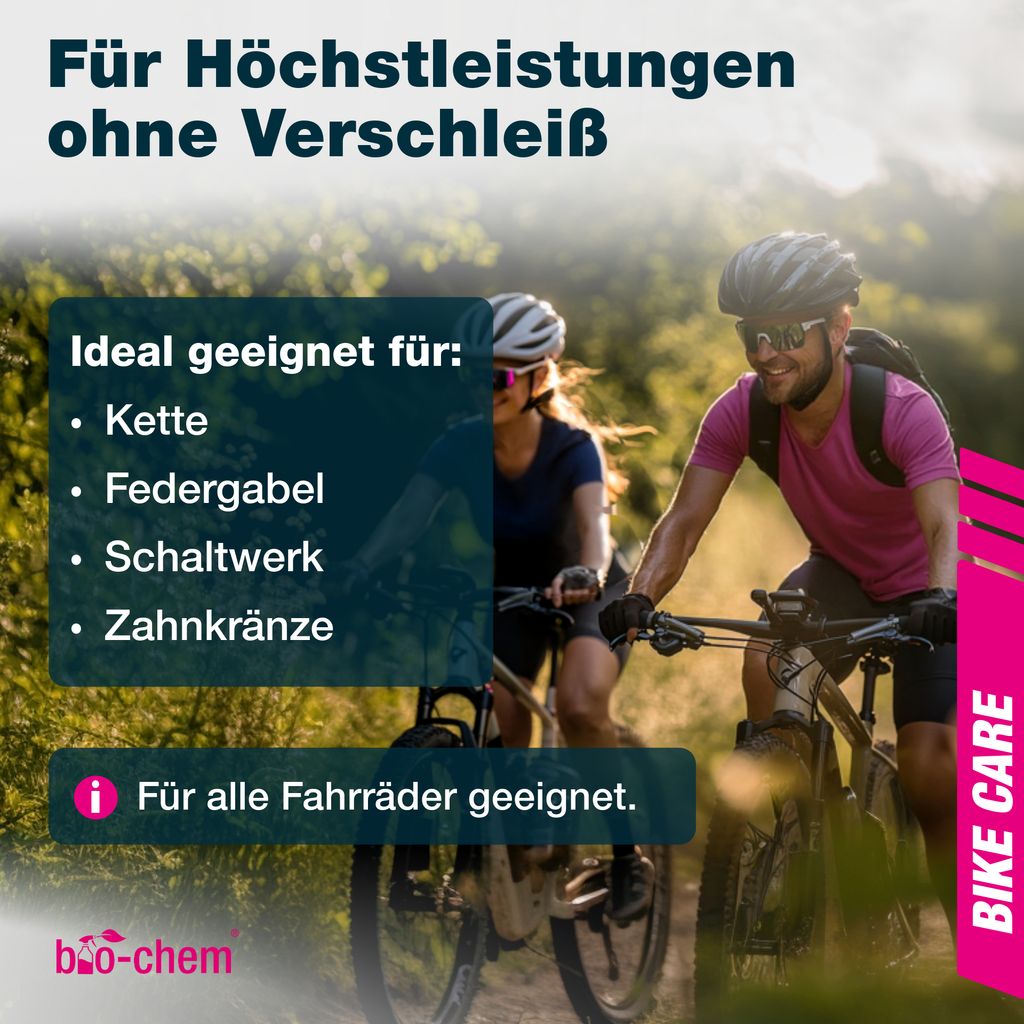 bio-chem Fahrrad-Kettenöl Antriebsöl – 100 ml Tropfflasche Produktbild 4