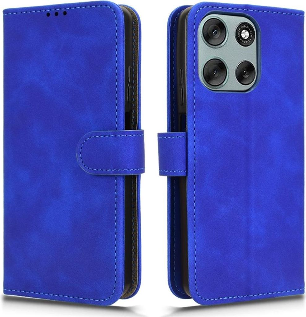 Motorola Moto G56 Hülle - Coverup Klapphülle - Blau