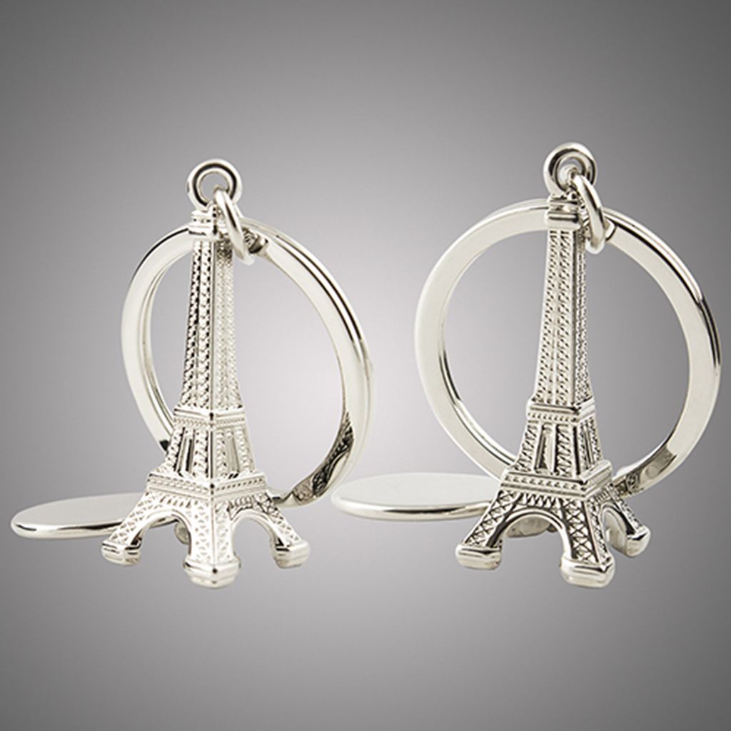 Schlüsselanhänger Mini-Eiffelturm-Design, exquisites Ornament, hängender Taschenanhänger als Geschenk