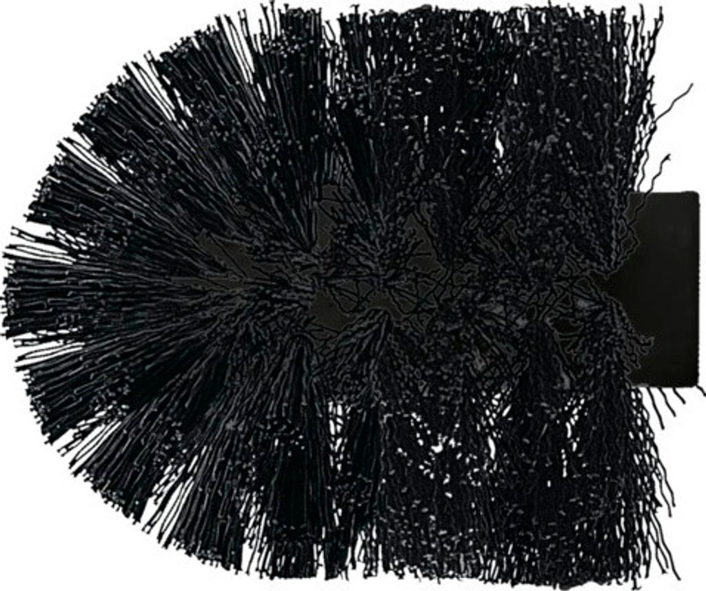 WC-Bürstenkopf Kleine Wolke Timber Ø 7,3 cm schwarz Produktbild 