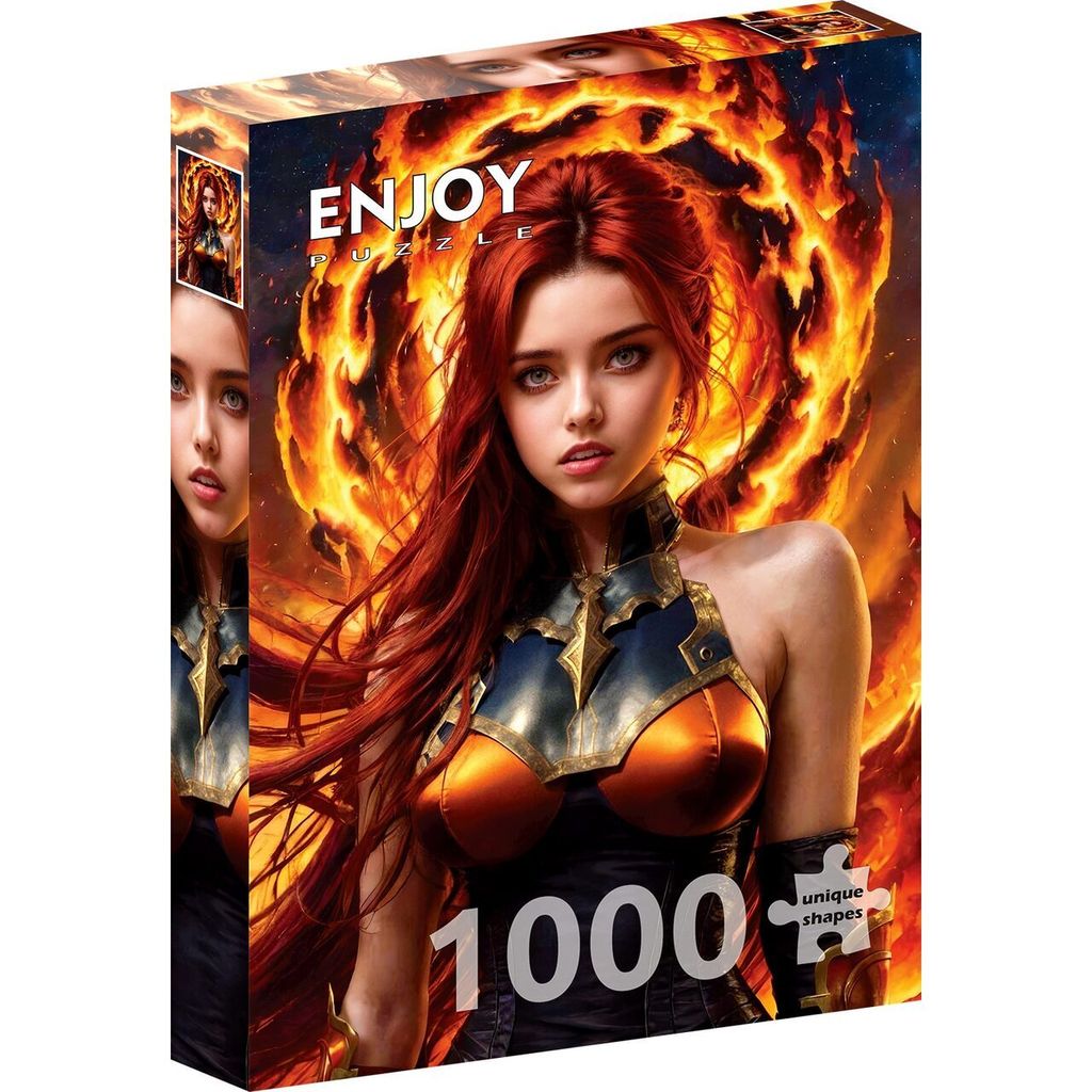 ENJOY Puzzle Feuer Stufe 1000 Teile