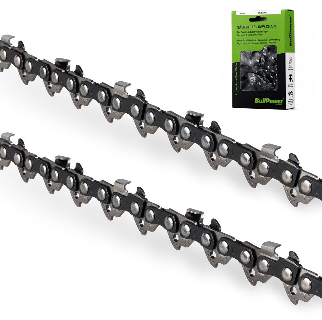 2x Original BullPower Sägeketten / Ersatzketten für Parkside PKSA 20-Li A1, B2, C3
