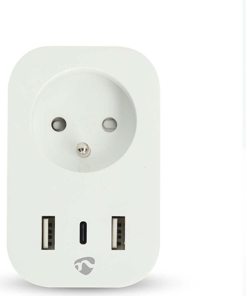 Nedis WIFIP121EWT, Wewnętrzna, Biały, Dom, Biuro, Plastik, Zdjęcie produktu 