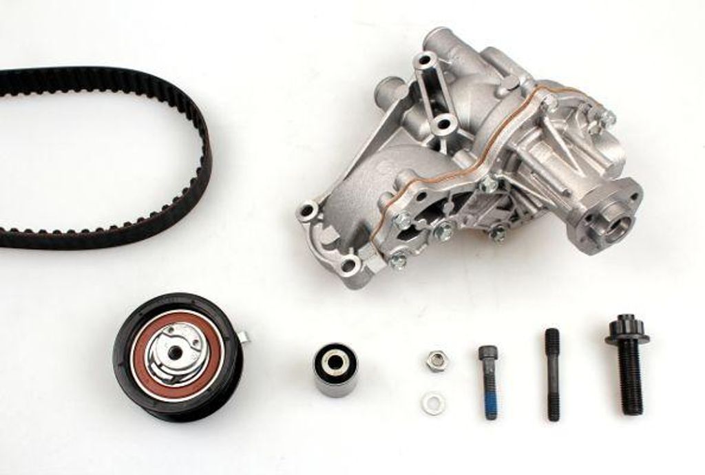 HEPU PK05131 Wasserpumpe + Zahnriemensatz OE 026121010 kompatibel mit A6 4A, Cordoba, Ibiza, Toledo, Caddy, Golf III, Golf IV, Passat 35I, Polo 6V,...