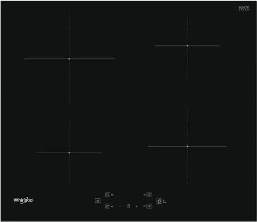Whirlpool WS Q2760 BF Plaque de Cuisson Induction 60 cm Noire 4 Zones
