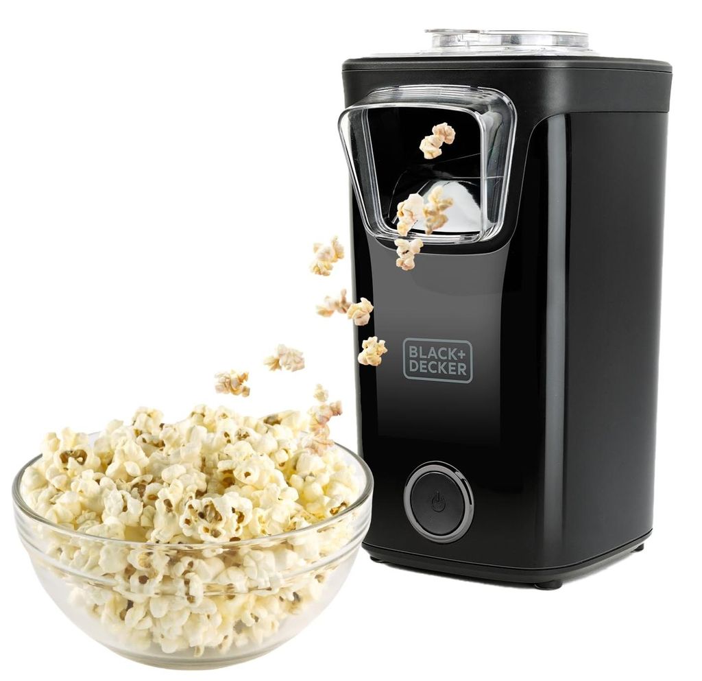 BLACK+DECKER BXPC1100E – Popcornmaschine 1100 W, Ohne Öl, Produktbild 