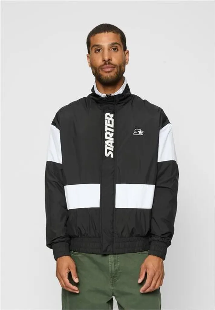 Starter Retro Track Jacket nero/bianco - S