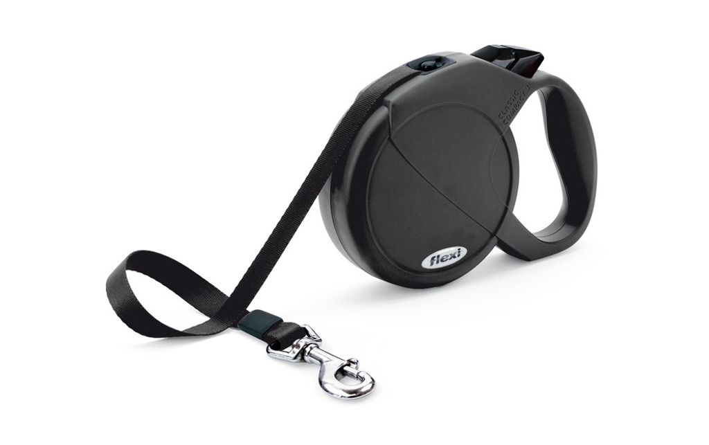 FLEXI Classic Compact 3- Schwarz, 5m/bis 60kg Produktbild 