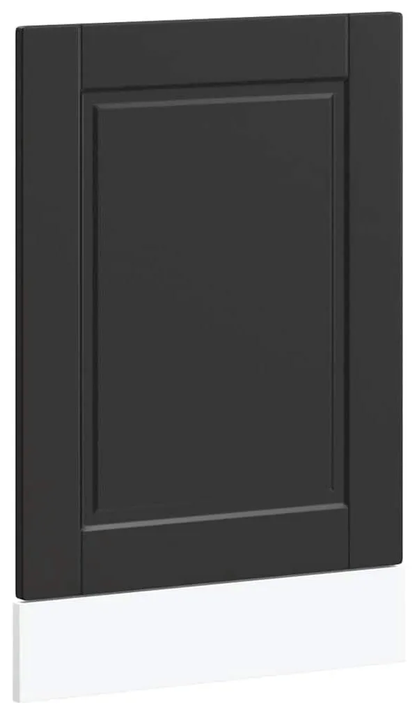 Cache Lave-Vaisselle Noir 45 cm Porto : Masquez votre Appareil avec Style
