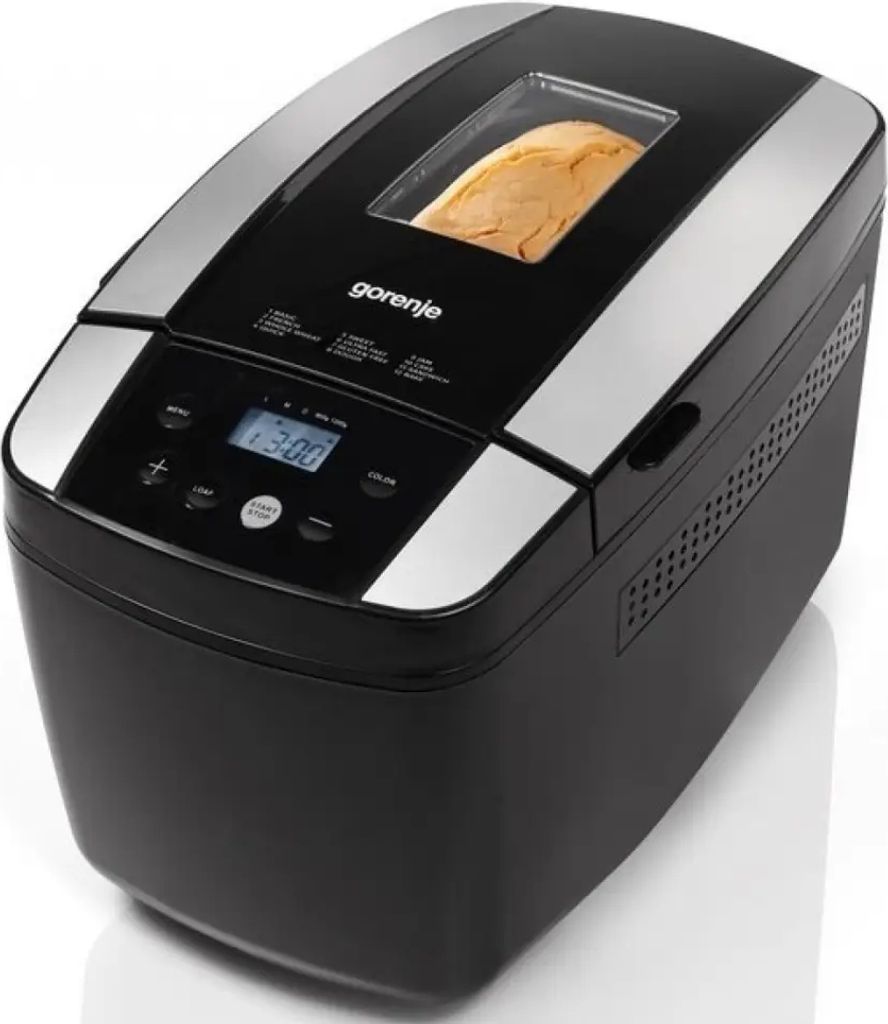 Gorenje BM1210BK, 1,2 kg, Odložený štart, Sklenený priezor, Obrázok produktu 