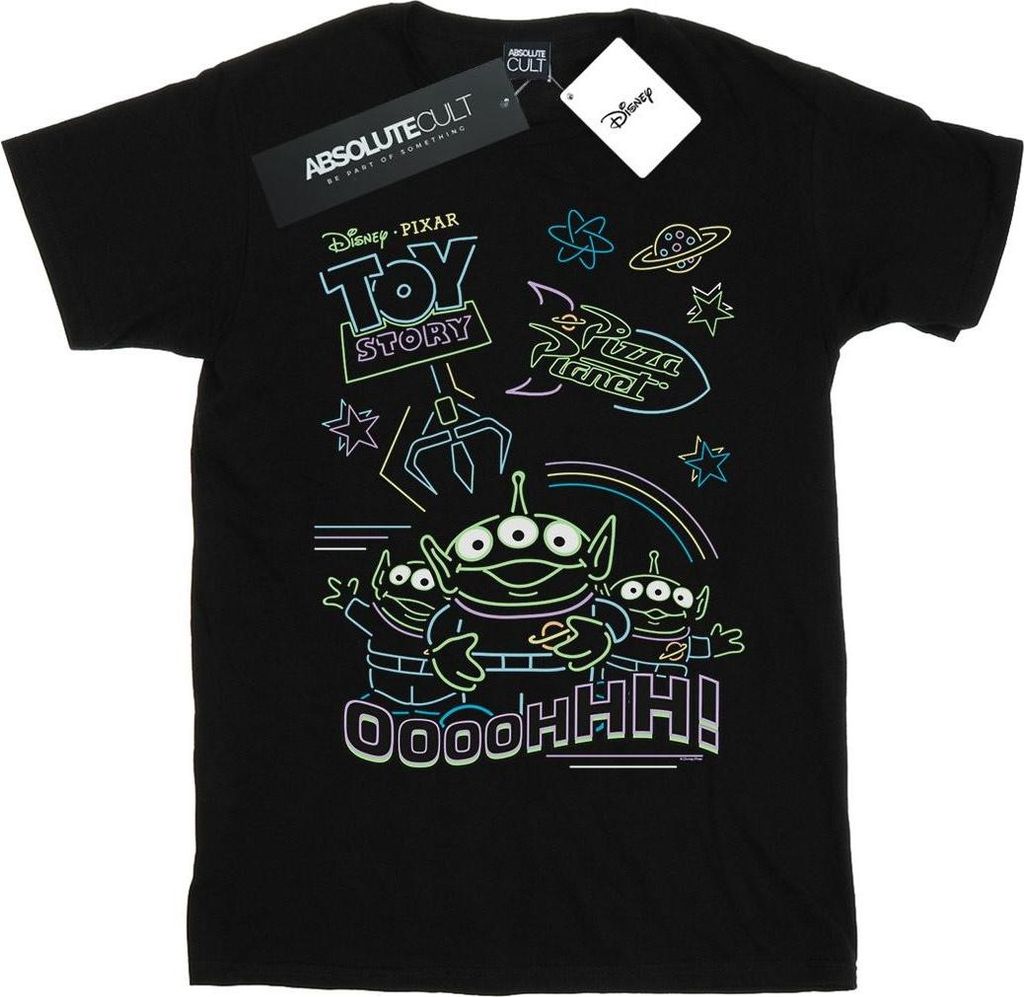 Disney - "Toy Story Little Green Men" T-Shirt für Mädchen BI41735 (152-158) (Schwarz)