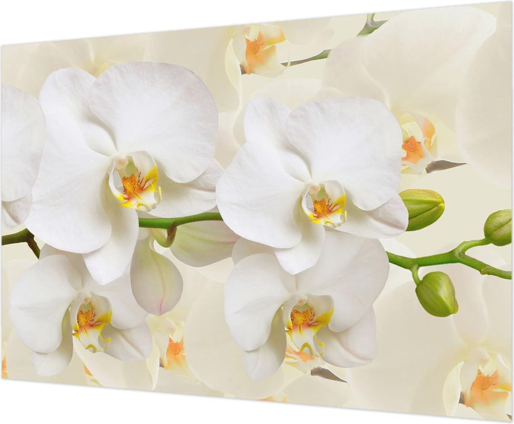 Wandtapete - Dekorative Tapete für Wohnzimmer - Tapetenfolie für Wanddekoration - 208x146 cm - Blütenreichtum