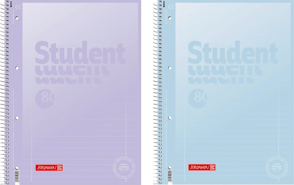 Collegebl A4 Lin27 90g Pastell 2 Produktbild 
