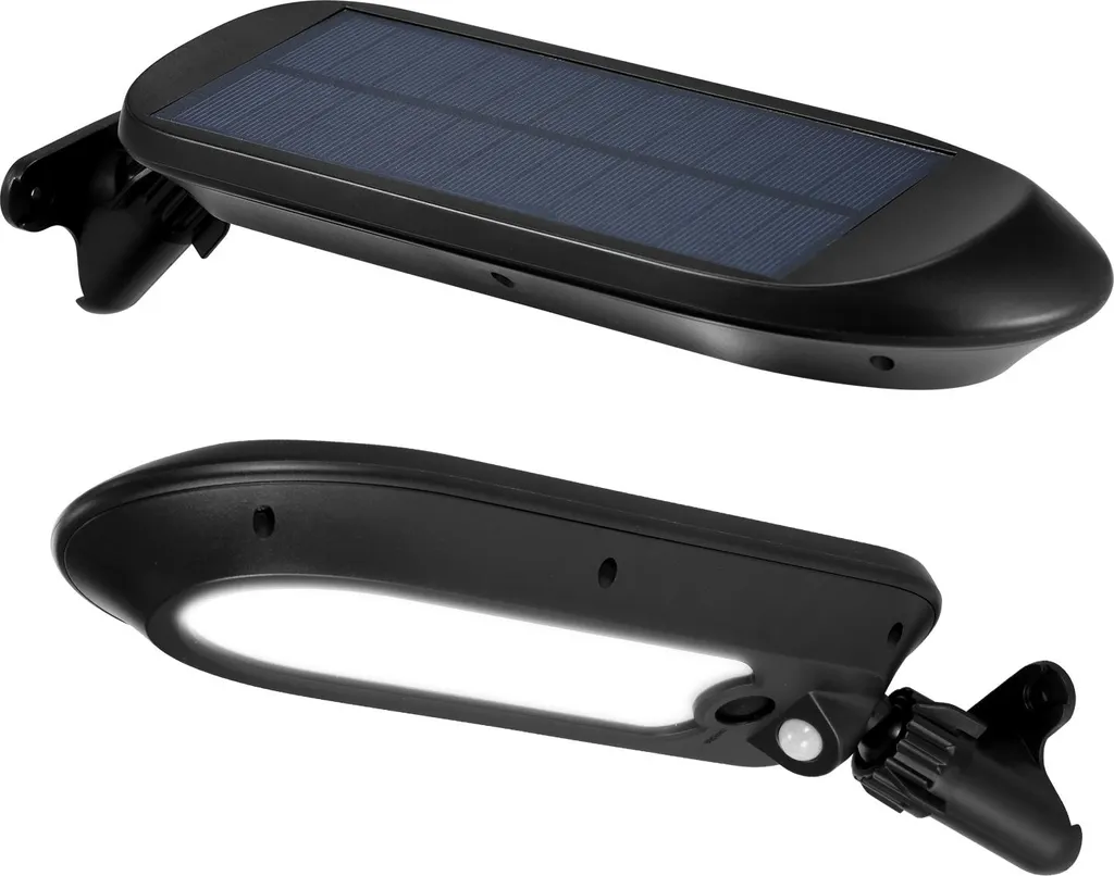 Lampe Solaire LED Extérieure avec Angle Réglable et Éclairage Blanc Chaud