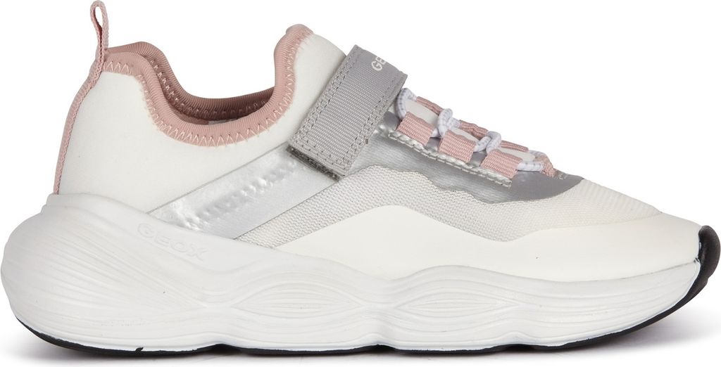 GEOX Bubblex A - Weiß / Silber Textil/Synthetik Größe: 32 Produktbild 