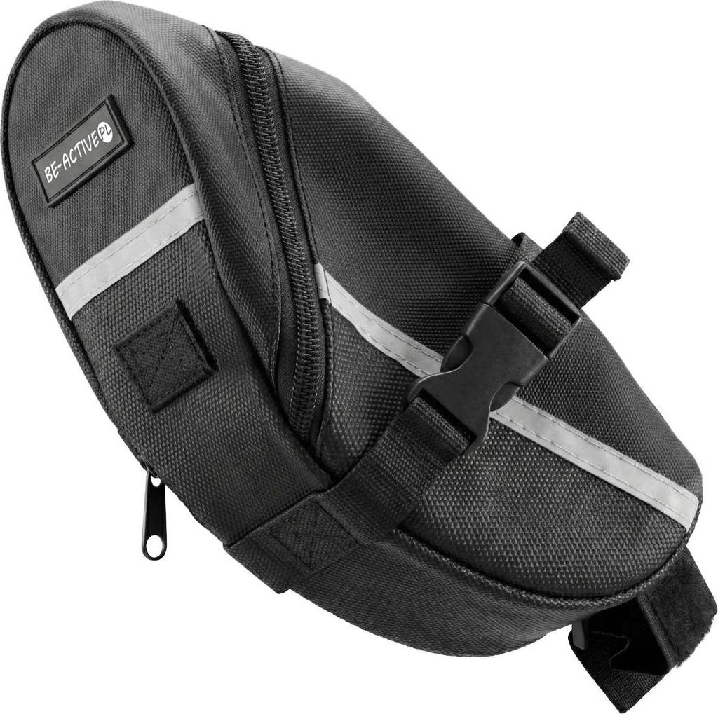 Satteltasche Fahrrad wasserdicht – 0,5 l für Rennrad & Citybike schwarz
