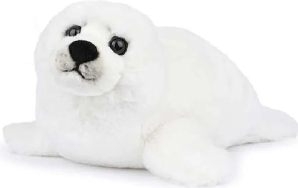 Peluche Phoque WWF 38cm Durable - Coton et Rembourrage Recyclé