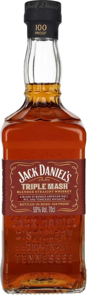 Jack Daniels Triple Mash - Blended Straight Whiskey 50%vol. Produktbild 