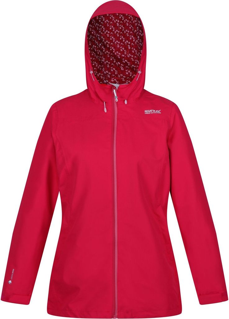 Regatta Hamara III Outdoorjacke für Damen mit Kapuze, Farbe:Pink, Größe:36