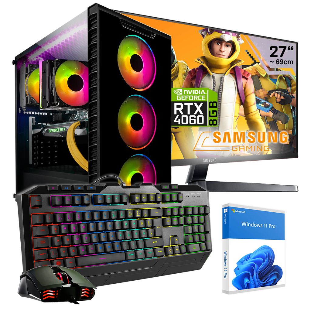 Kraftpc Gaming Pc Komplett Set Amd Ryzen Kaufland De