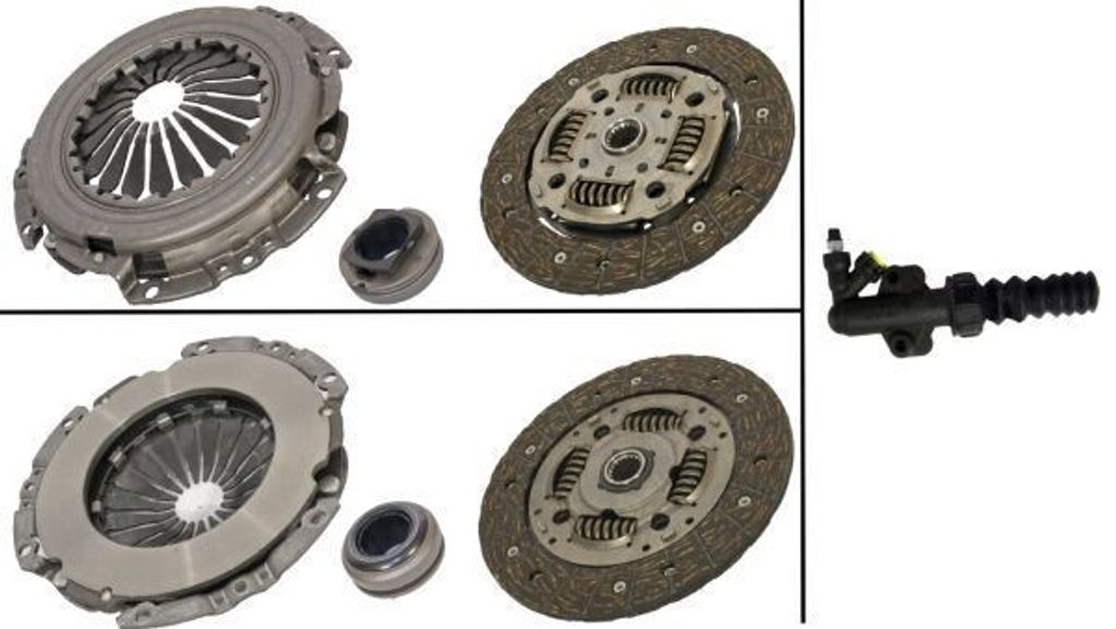 KAWE Kupplungssatz Kupplung passend für PEUGEOT 206 Schrägheck (2A/C) 961855CSC