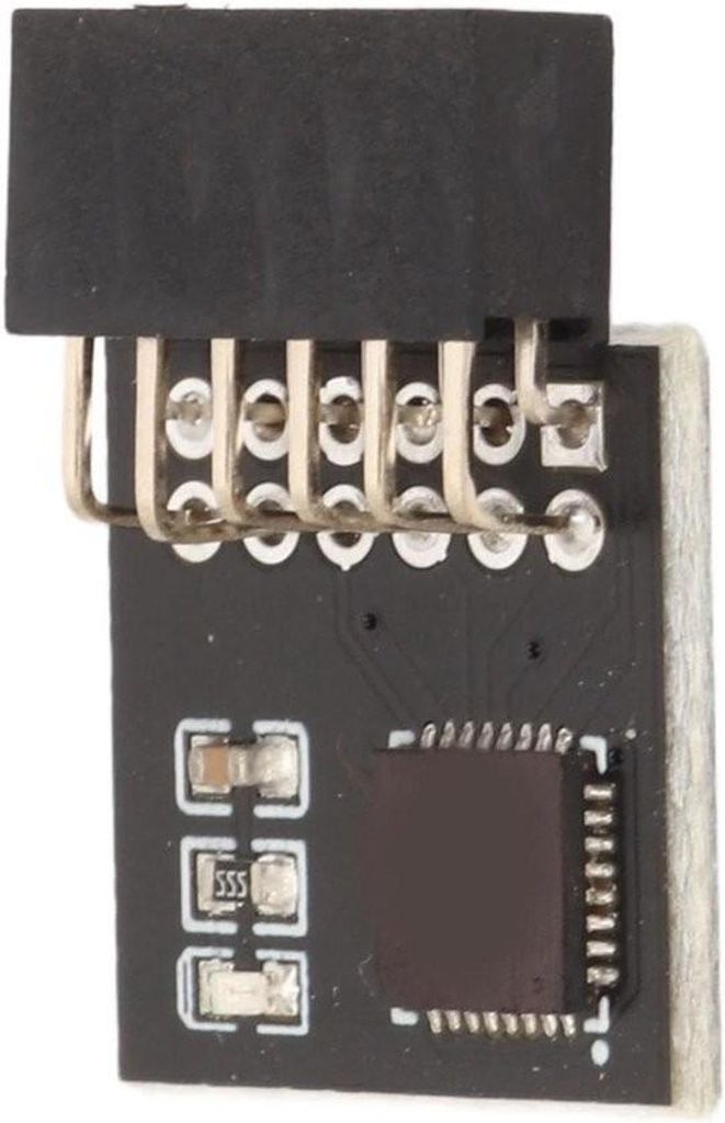 12-Pin 1 SPI Interface Verschlüsselungs-Sicherheitsmodul für MSI Motherboard DDR4-Speicher - TPM 2.0 Modul .