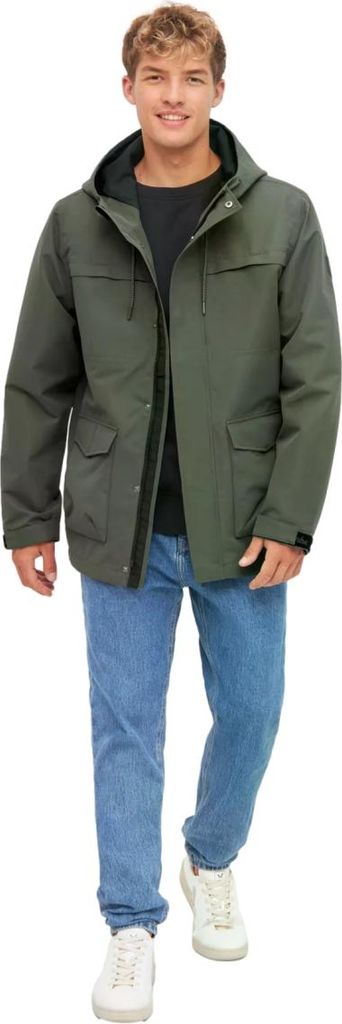 Derbe Phoeby Dog - Herren Parka, Größe:L, Farbe:olive/black Produktbild 