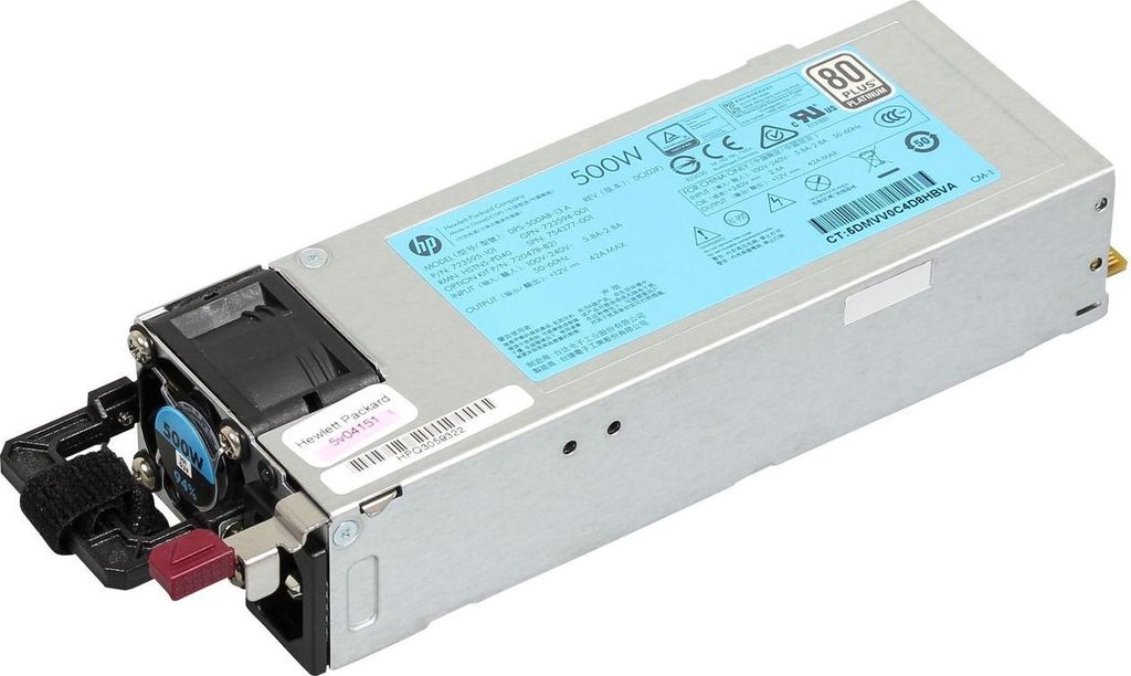 HP Enterprise 500W Hot-Plug-Netzteil, 754377-001