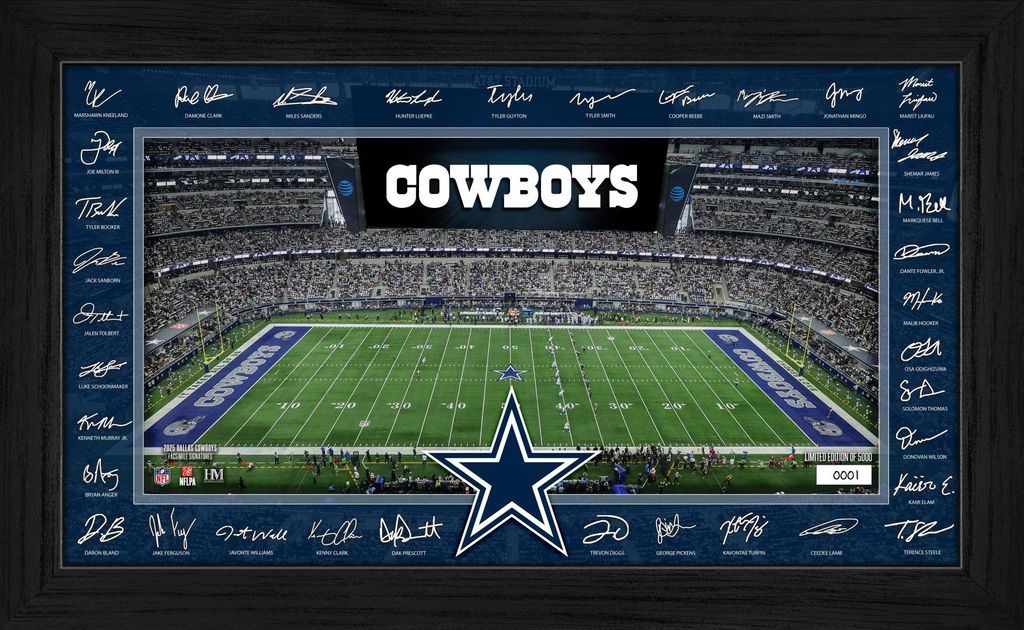 Dallas Cowboys 2025 NFL Signature Gridiron Bild