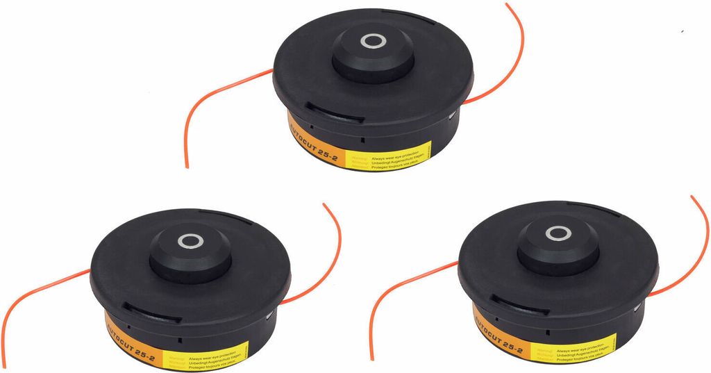3x PROFI Fadenspule Doppelfadenkopf Tippautomatik Fadenkopf Produktbild 