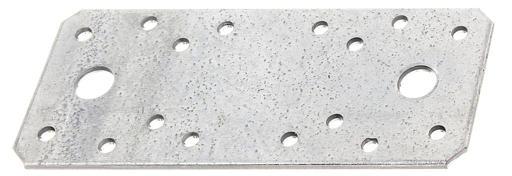 Alberts Flachverbinder | sendzimirverzinkt | 133 x 55 mm | Produktbild 