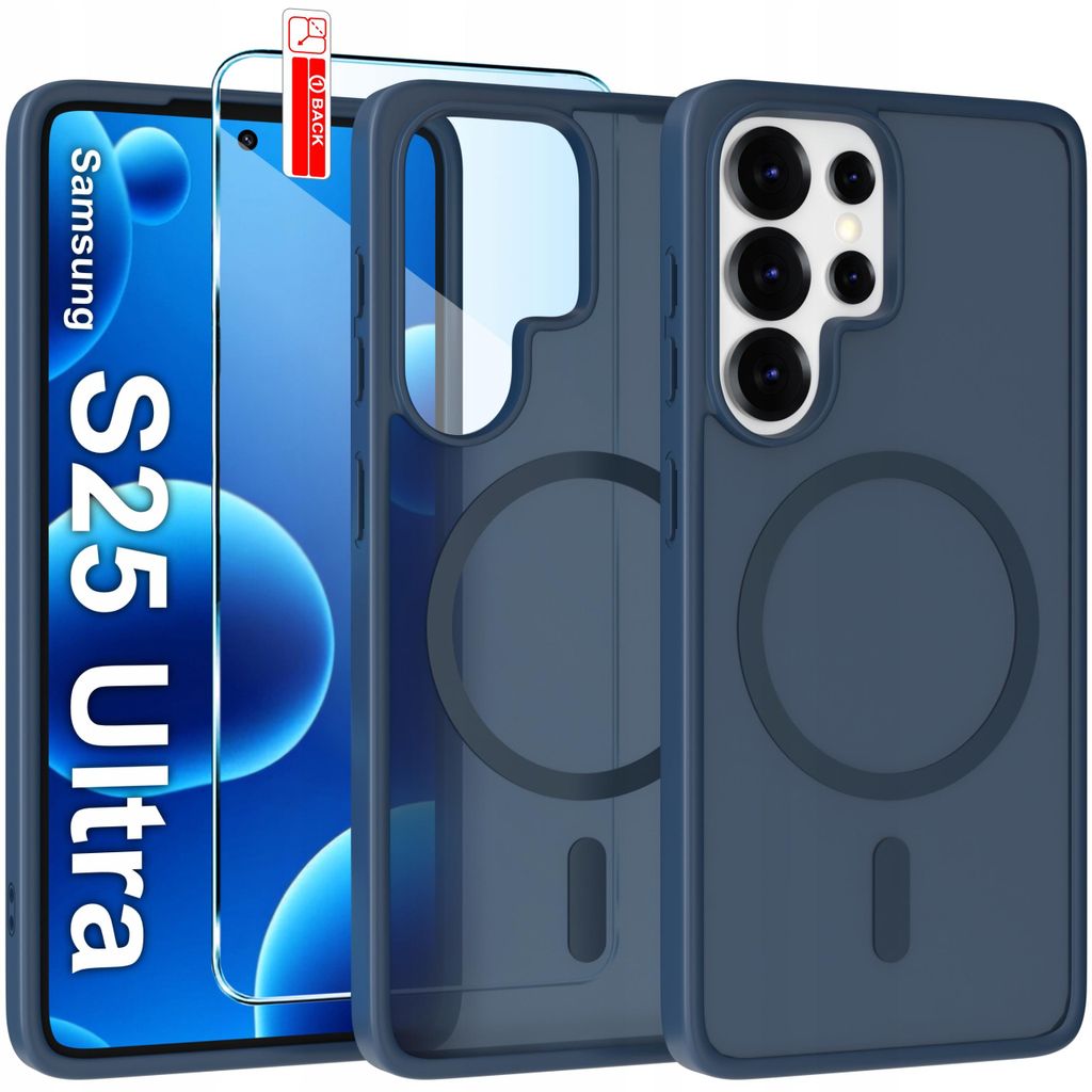 Mattes Magnet-Case für Samsung S25 Ultra | Kompatibel mit Produktbild 