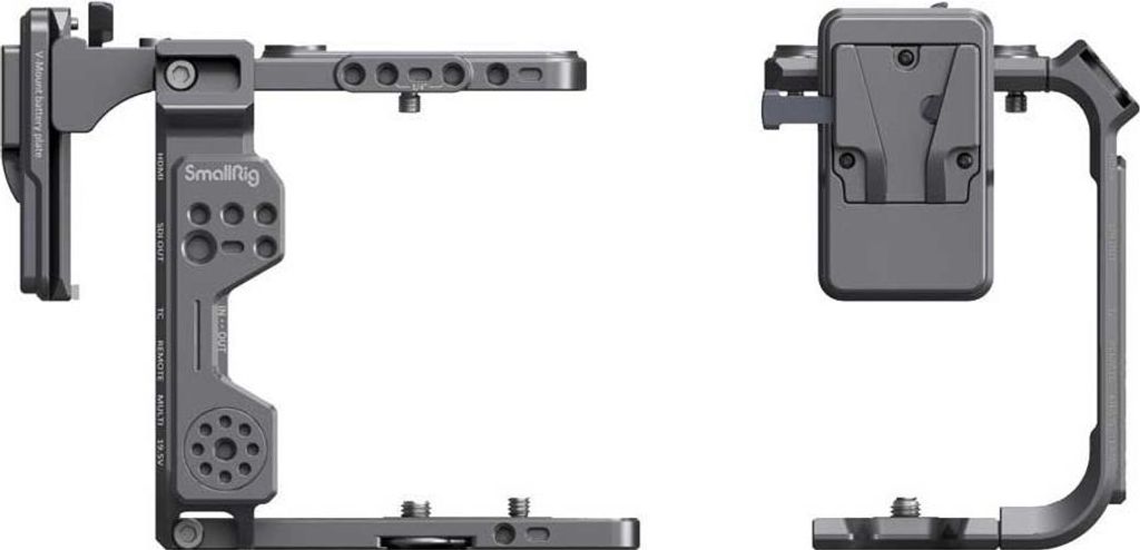 SmallRig 4124 Videostabilisator Zubehör Käfigsatz Schwarz Aluminium, Polycarbonat (PC), Silikon, Edelstahl Sony FX6 4124