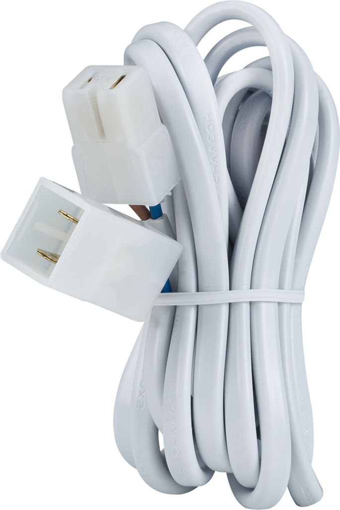 Paulmann Kabelverlängerung 2m 0,75qm 105W Weiß 12V