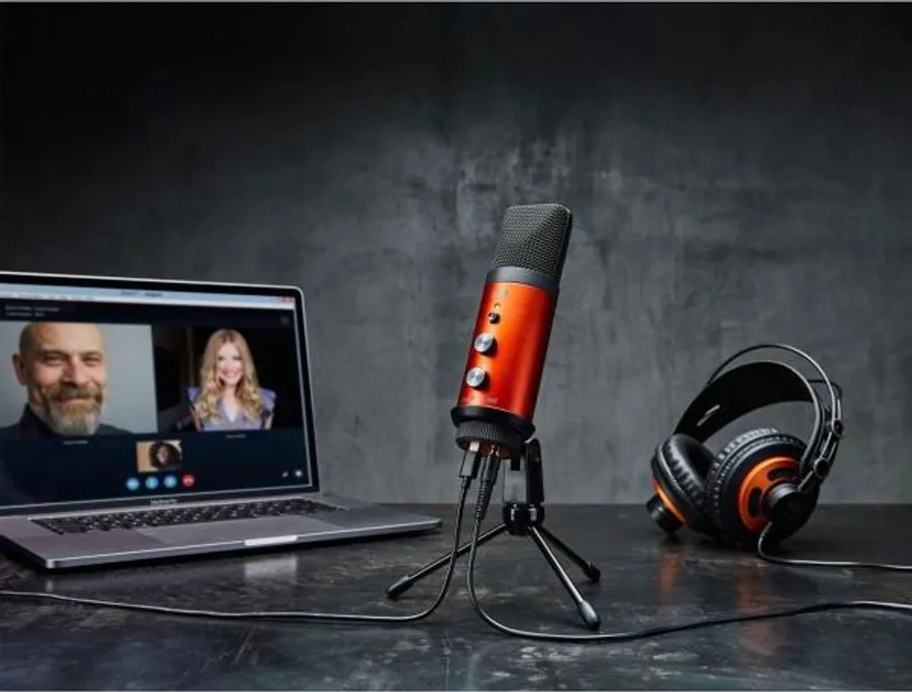 Micro de Studio USB ESI cosMik uCast avec Condensateur Cardioïde Pro