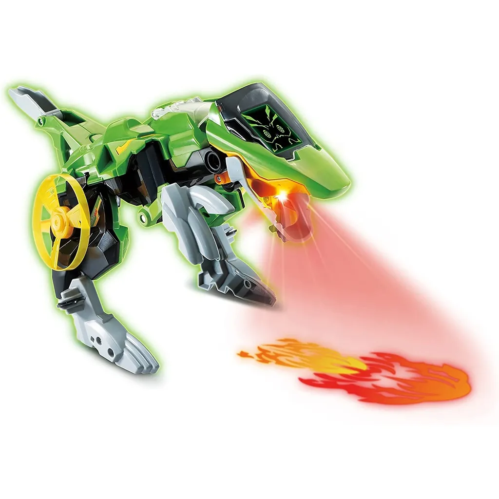 VTech Switch & Go Dinos Therizinosaurus Avion de Feu transformable - 3
