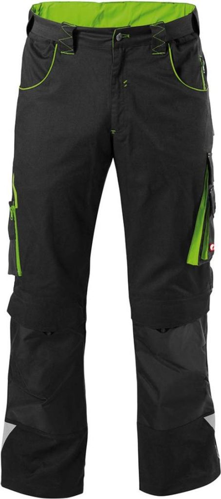 FORTIS H-Bundhose 24, schw./limegreen, Gr. 46