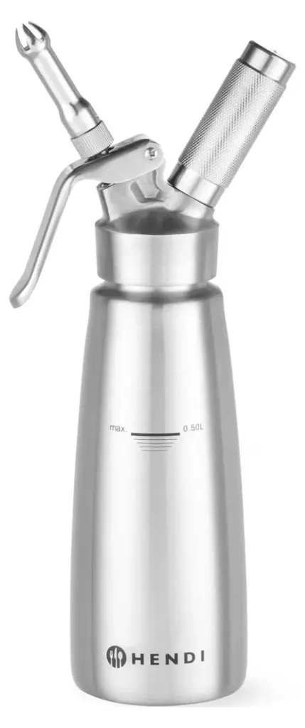 Siphon chantilly Hendi 1000741PRZEM pour réussir vos desserts de fête
