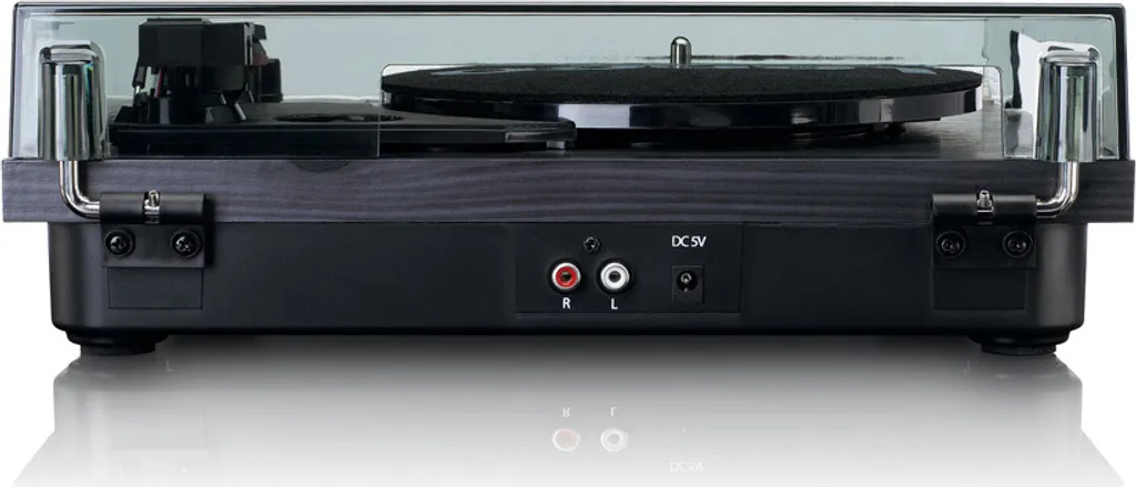 Giradischi Moderno Lenco LS-10BK Nero - Stile e Vinile per Casa - 6