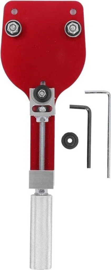 Outil de découpe pour filtre à huile automobile en métal rouge réglable