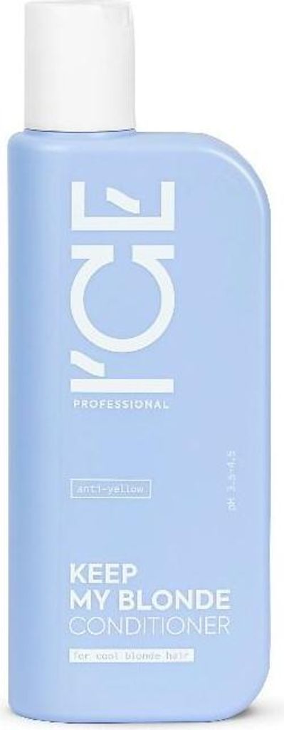 ICE by NATURA SIBERICA. Keep My Blonde Conditioner Anti-yellow, 250 ml